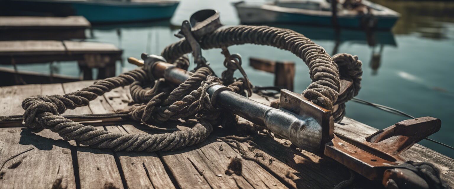 Maintaining a small boat anchor