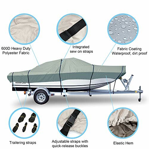 GEARFLAG Trailerable Boat Cover